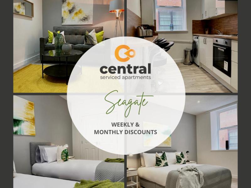 Central Serviced Apartments - 2 Bedroom - Walk Away From City Centre & Universities - Sleeps 4 - 3 X Double Beds - Smart Tvs In All Rooms - Short Term Stays Welcome - Walk Away From Train & Bus Station - Preferred Location For Short Stay In Dundee Kültér fotó